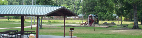 The city park is a favorite destination of adults and children alike.